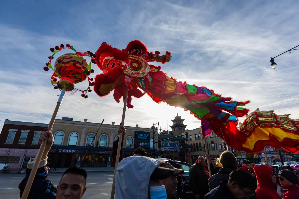 Chicago'da Çin Yeni Yılı Kutlamaları