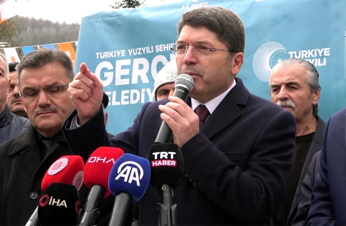 Adalet Bakanı Yılmaz Tunç, CHP Lideri Özgür Özel'in darbe söylemine tepki gösterdi