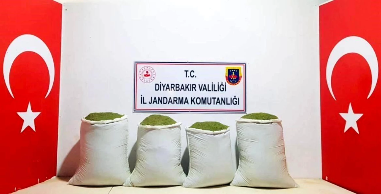 Diyarbakır’da 192 Kilo Toz Esrar Ele Geçirildi