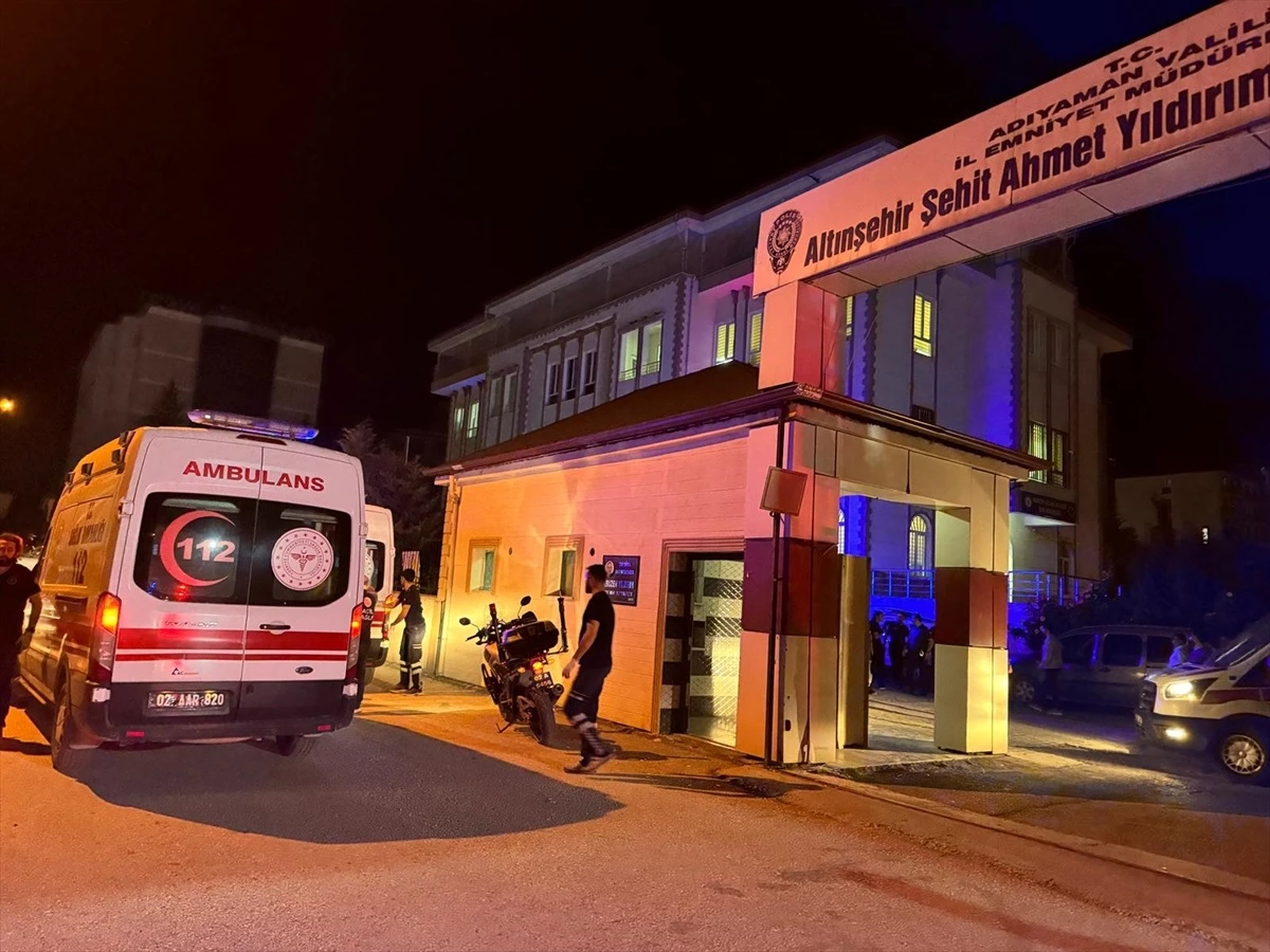 Adıyaman'da Polis Karakolunda Silahlı Saldırı: 2 Yaralı