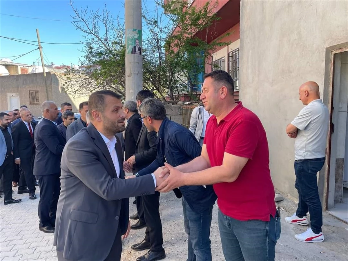 AK Parti Mardin İl Başkanı Vahap Alma Mazıdağı'nda Ziyaretlerde Bulundu
