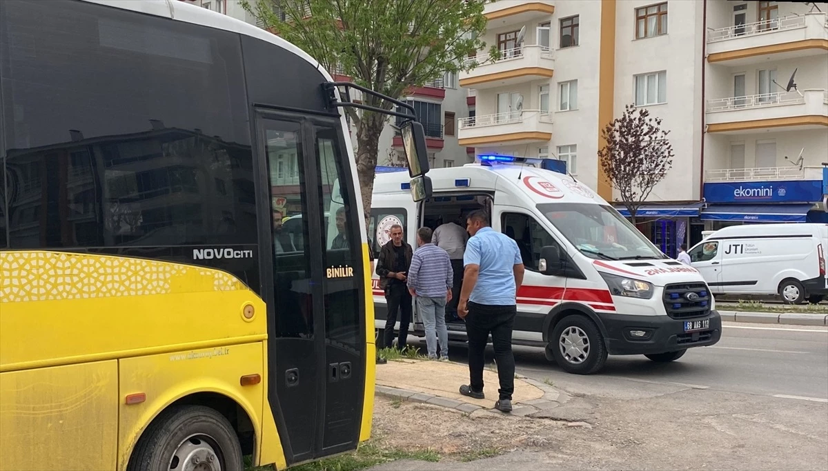 Aksaray'da Halk Otobüsü Sürücüsü Bıçaklandı