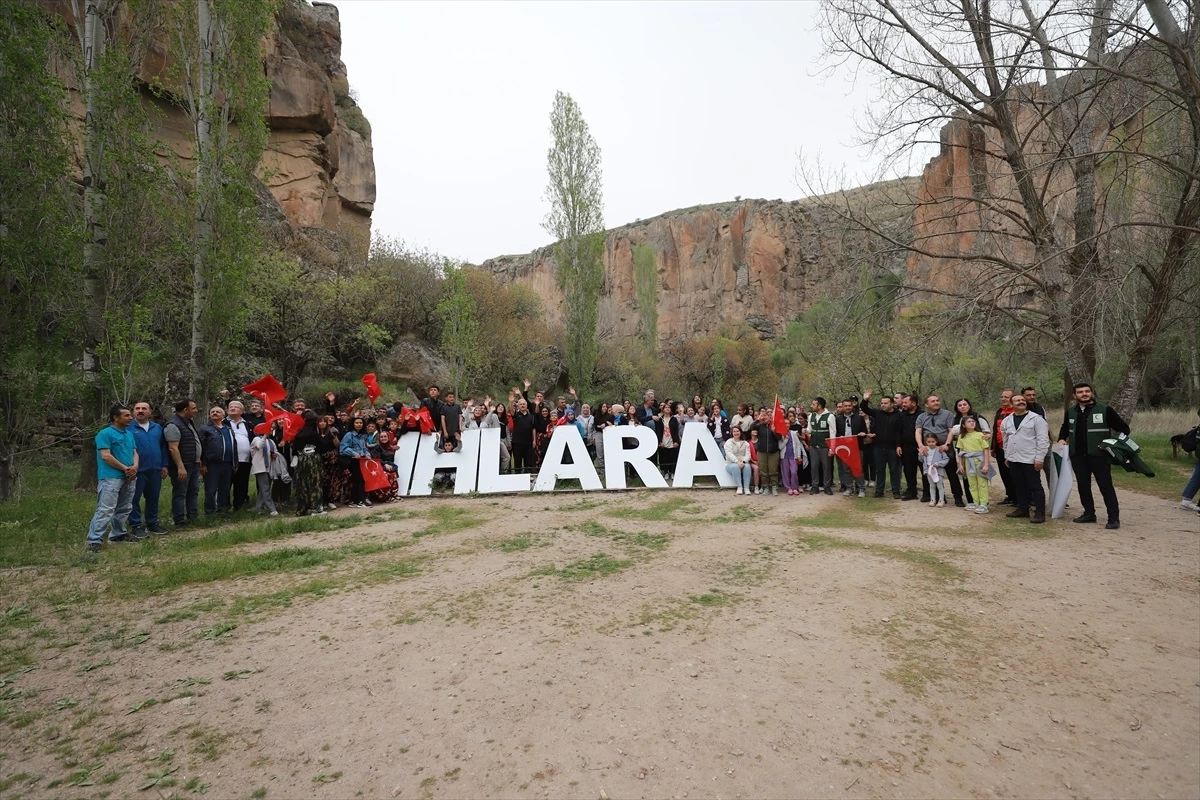 Aksaray'da Turizm Haftası etkinlikleri kapsamında Ihlara Vadisi Yürüyüşü düzenlendi