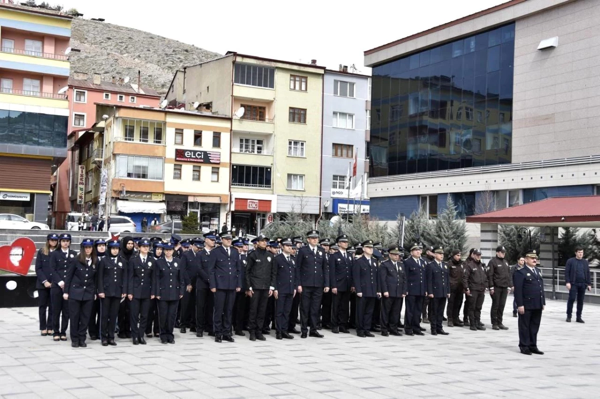 Türk Polis Teşkilatı'nın 179. Kuruluş Yılı Bayburt'ta Kutlandı