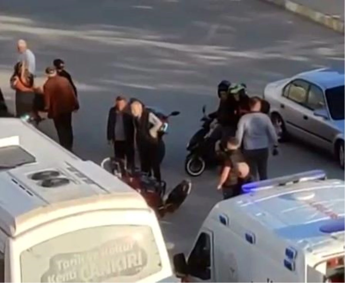 Çankırı'da motosiklet kazası: 1 kişi yaralandı