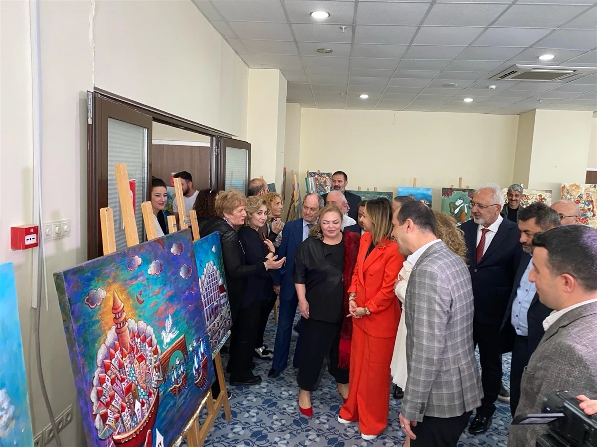 Çankırı'da Uluslararası Çankırı-Ilgaz Nolana Sanat Çalıştayı Sergisi Düzenlendi