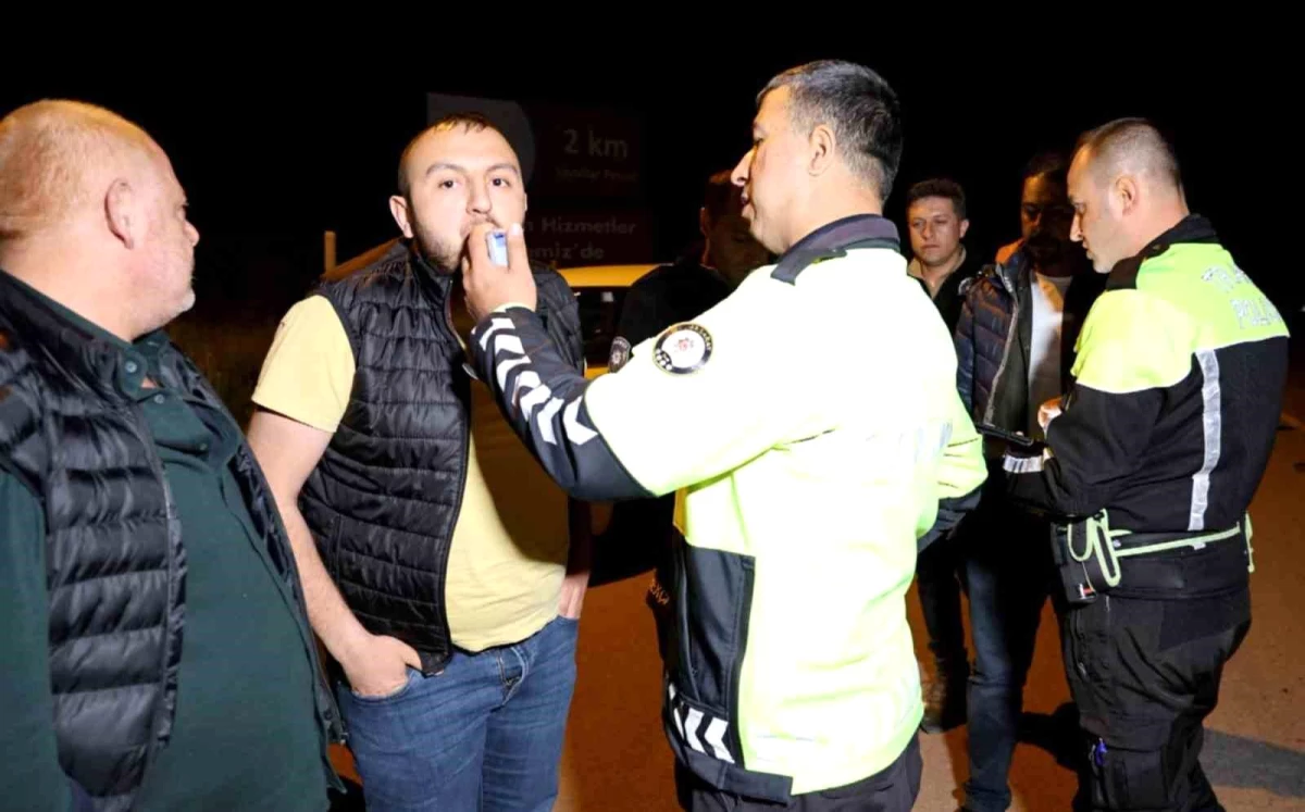 Aksaray'da alkollü sürücüye ceza