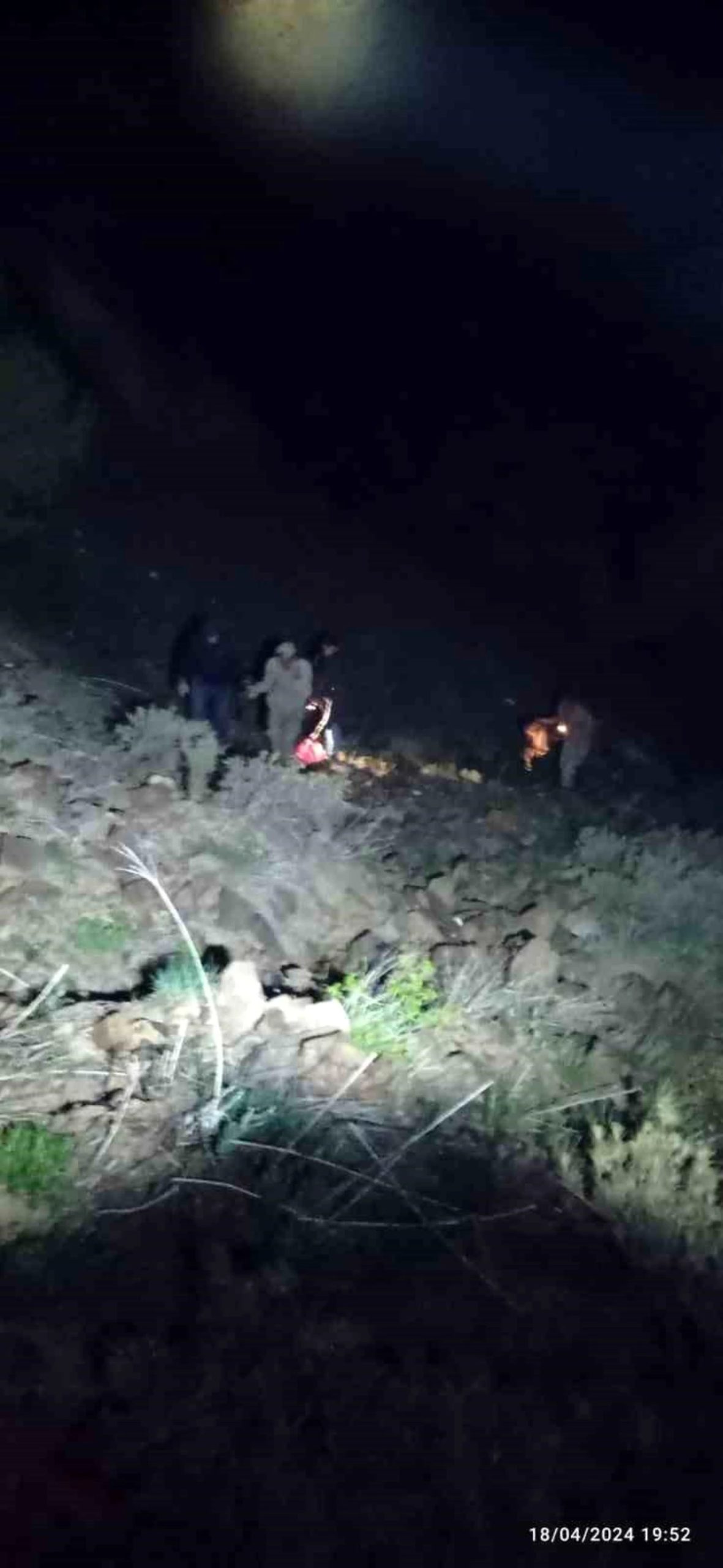 Bingöl'de mahsur kalan 4 vatandaş kurtarıldı