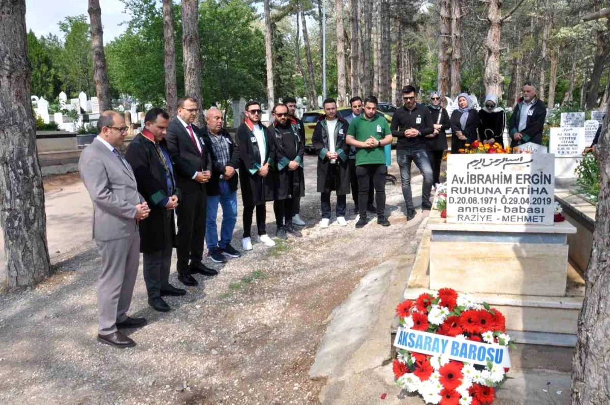 Avukat İbrahim Ergin’in ölüm yıl dönümünde anma töreni düzenlendi