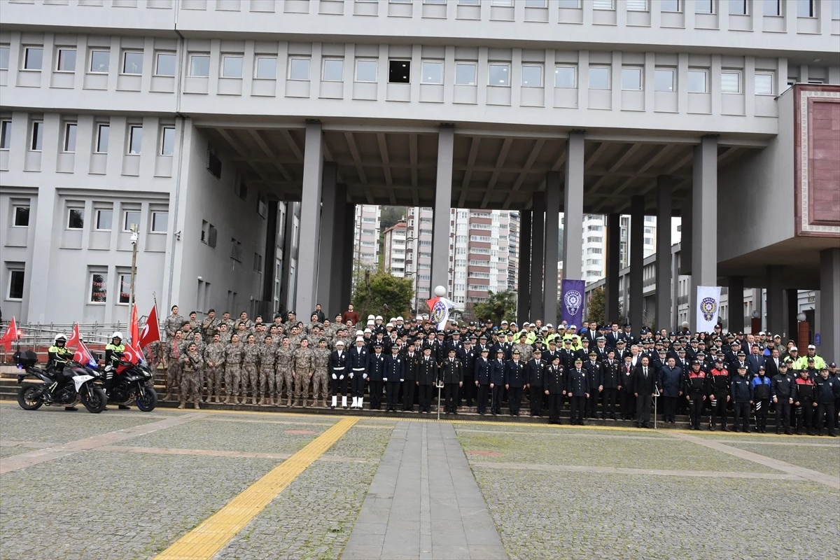 Giresun’da Türk Polis Teşkilatının 179. kuruluş yıl dönümü kutlandı