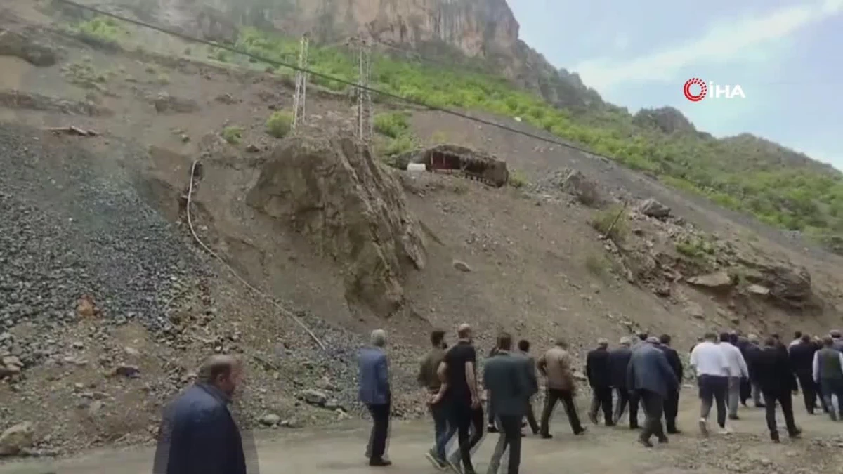 Hakkari’de vatandaşlar çinko ve kurşun madenine karşı eylem başlattı