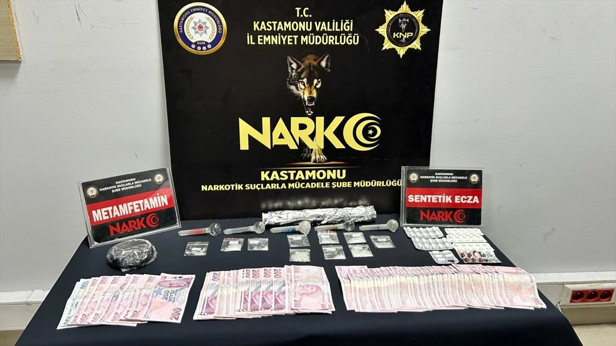 Kastamonu’da uyuşturucu operasyonu: 3 şüpheli gözaltına alındı