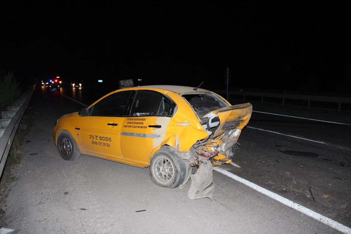 Kırıkkale'de trafik kazasında 1 kişi hayatını kaybetti