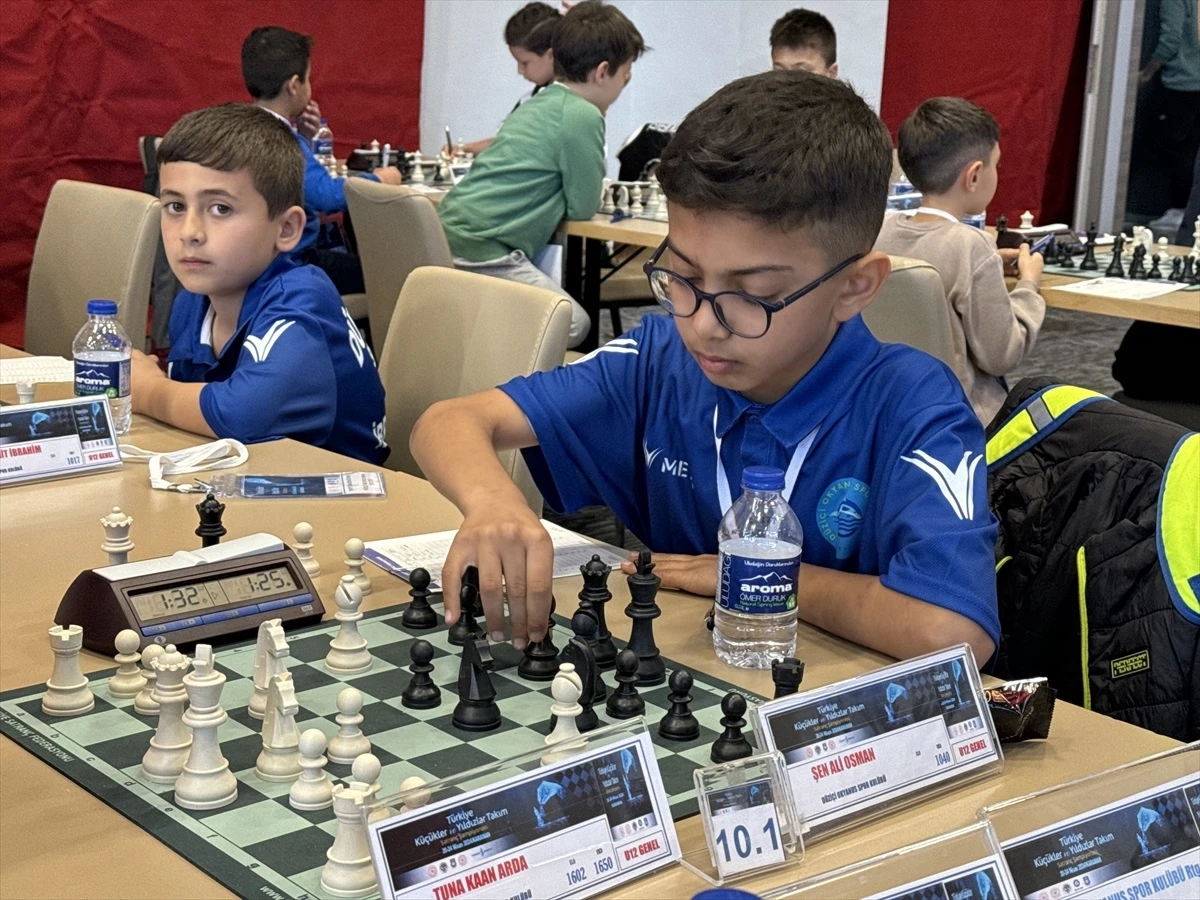 Küçükler ve Yıldızlar Satranç Şampiyonası Karaman’da Başladı