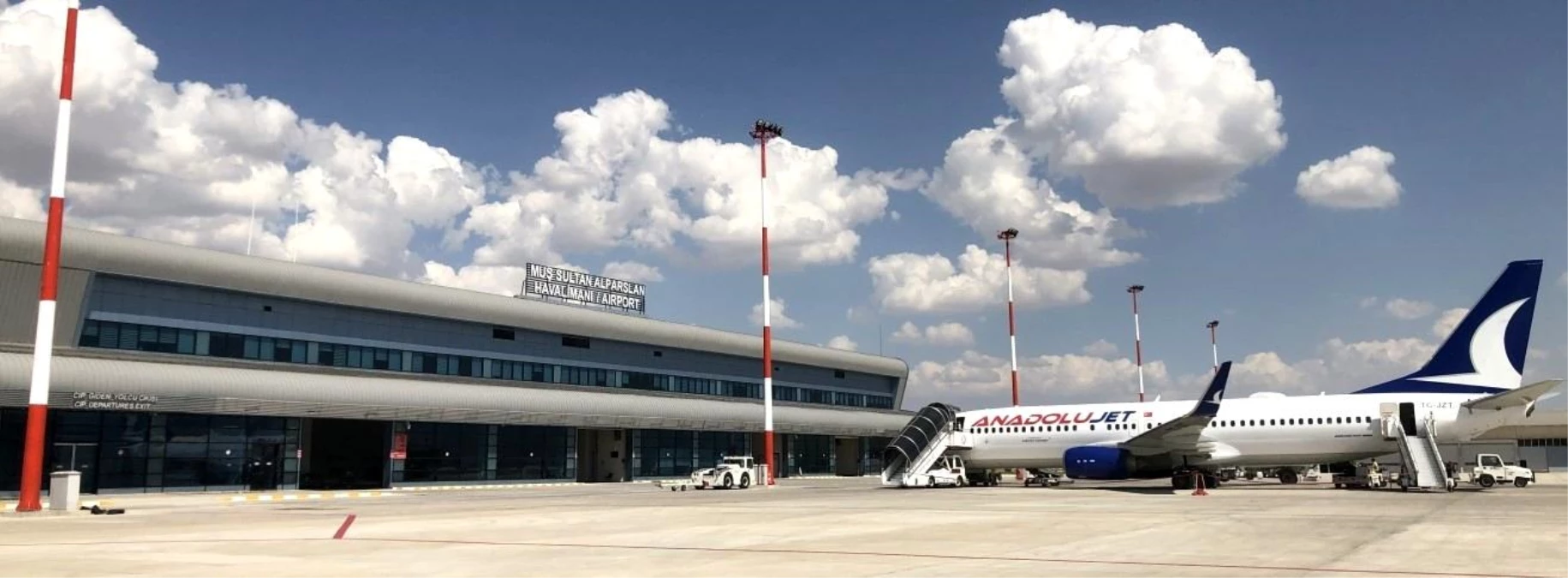 Muş Sultan Alparslan Havalimanı Mart Ayında Rekor Kırdı