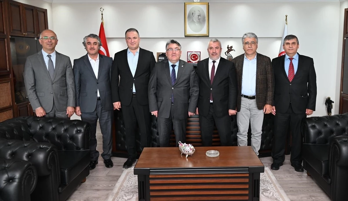 ÖSYM Başkanı Zonguldak Bülent Ecevit Üniversitesi'ni ziyaret etti