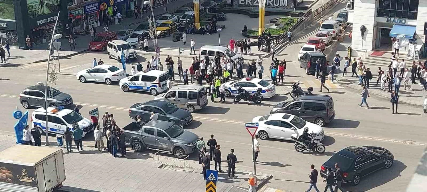 Erzurum’da polise karşı gösterilen mukavemet olayları beraberinde getirdi