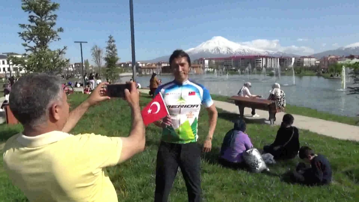 Tayvanlı bisikletçi Türkiye'yi çok seviyor