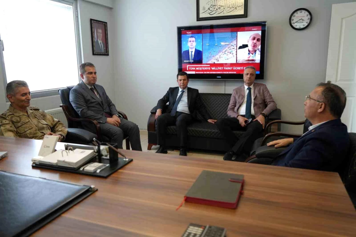 Gaziantep Valisi Kemal Çeber İHA Gaziantep Bölge Müdürlüğü'nü ziyaret etti