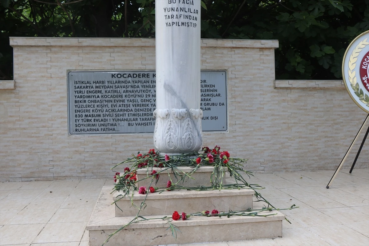 Yalova'da Kocadere Katliamı'nın 103. Yılında 830 Şehidi Anıldı