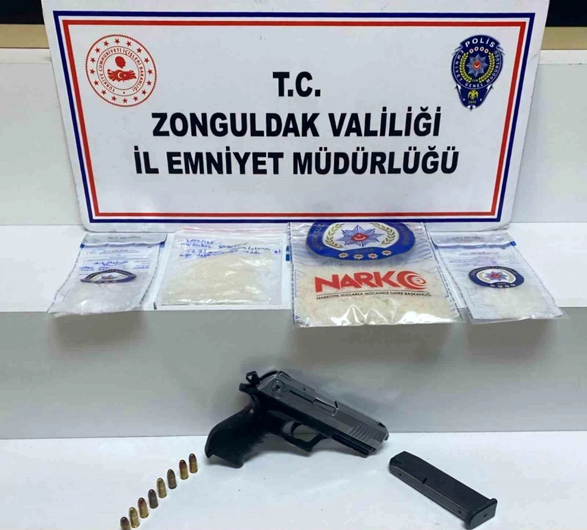 Zonguldak’ta Uyuşturucu Operasyonunda 2 Şüpheli Tutuklandı