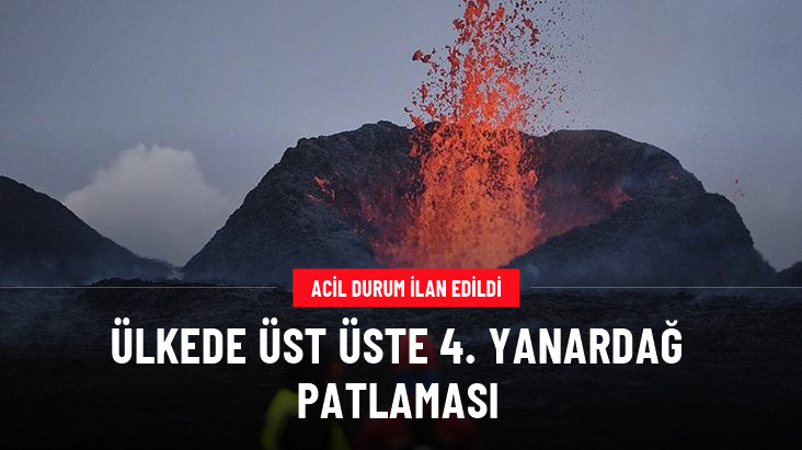 İzlanda’da bu yıl 4. yanardağ patlaması