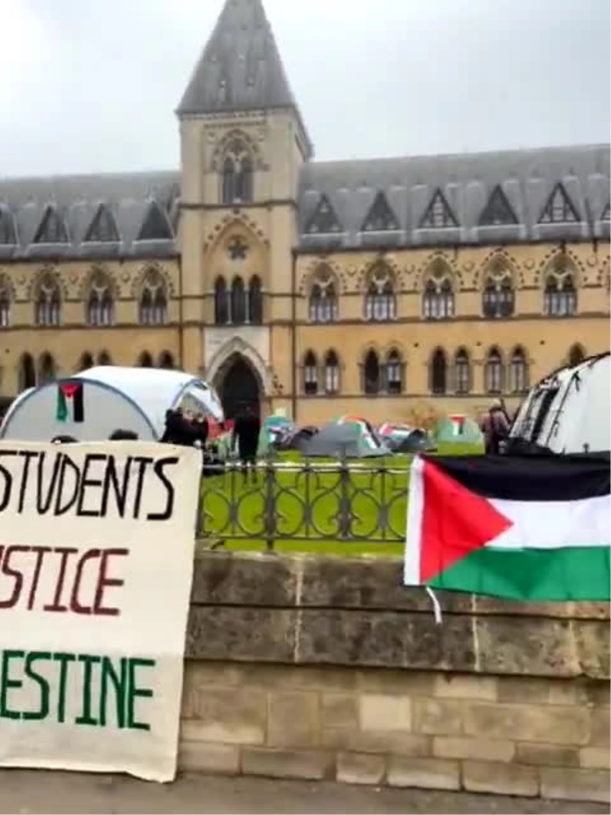 Avrupa Üniversitelerinde Filistin Protestoları Devam Ediyor