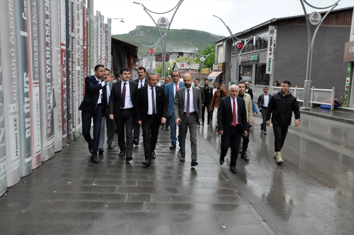 AK Parti Doğu Anadolu Bölgesi Muş ve Hakkari İl Koordinatörü Haşim Taşkıran, Hakkari’de ziyaretlerde bulundu