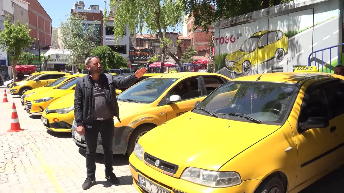Aksaray'da Taksilere Zam Geldi