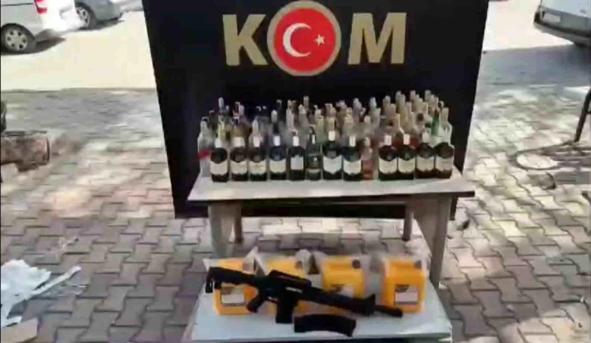 Kayseri’de Sahte İçki Operasyonu: 3 Şahıs Yakalandı