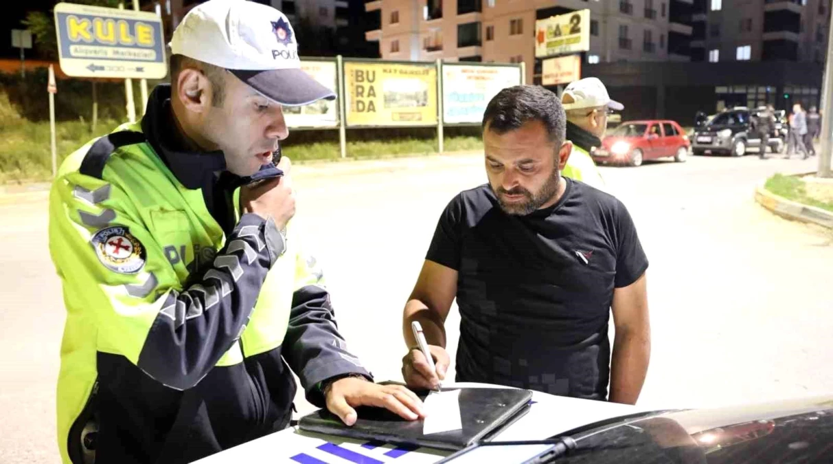 Aksaray'da Ehliyetsiz ve Alkollü Sürücüye Yüksek Cezalar