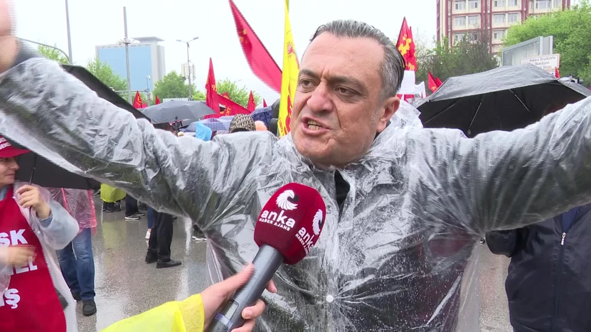 Ankara'da 1 Mayıs Tandoğan'da Kutlandı... "Taksim Emekçilerindir, Hiçbir Şekilde Emekçilere Kapatılamaz"