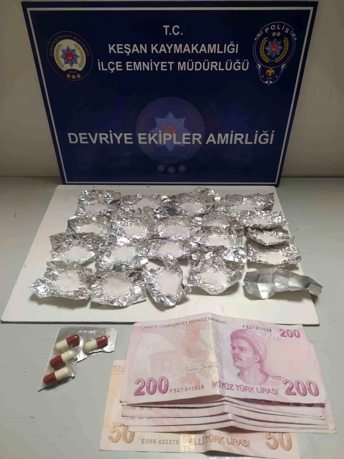 Keşan’da Uyuşturucu Operasyonu: Şüpheli Tutuklandı