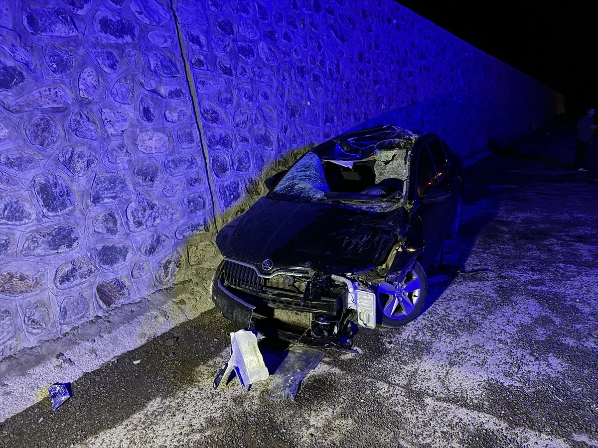 Bingöl’de Otomobilin Ata Çarpması Sonucu 1 Kişi Öldü, 5 Kişi Yaralandı