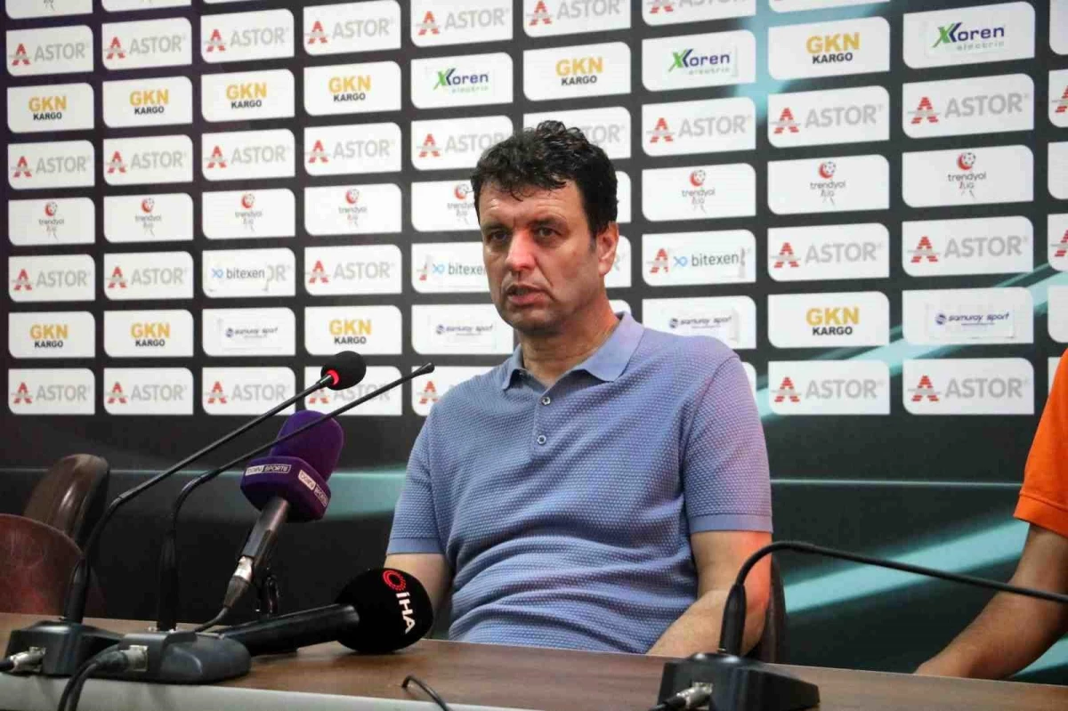Şanlıurfaspor Teknik Direktörü Cihat Arslan: Düşme stresi insanı bayıltabilir