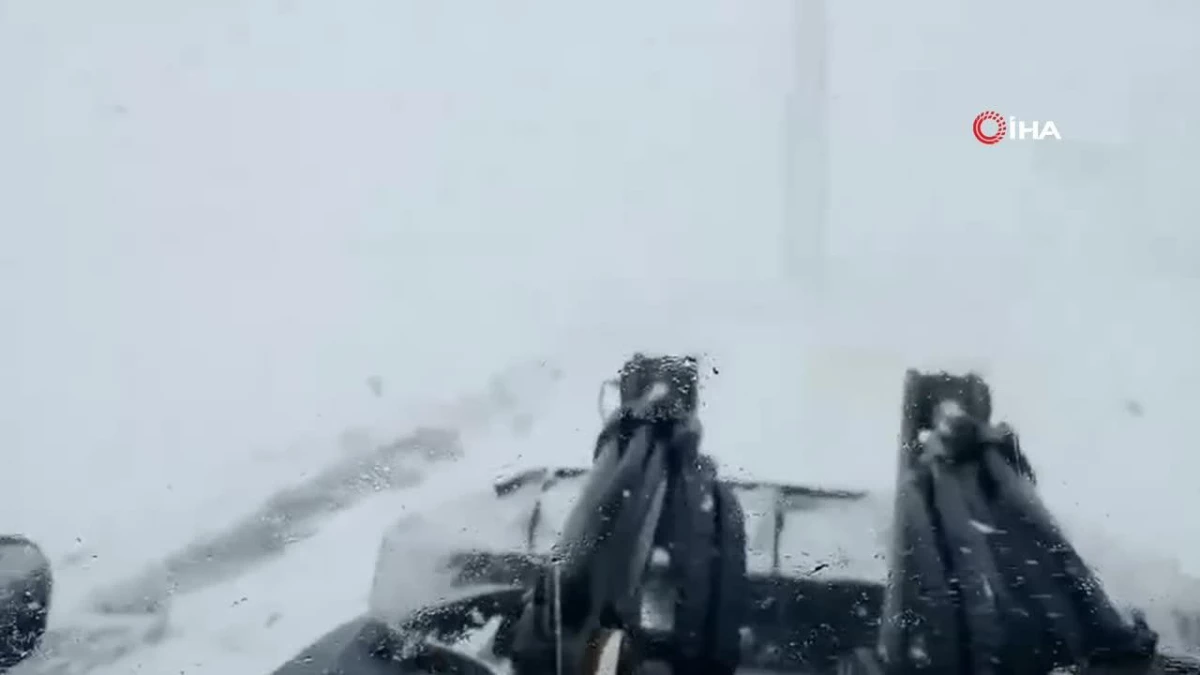 Doski Vadisi’nde 5 Metreyi Bulan Kar Görüntüleri Hayrete Düşürdü