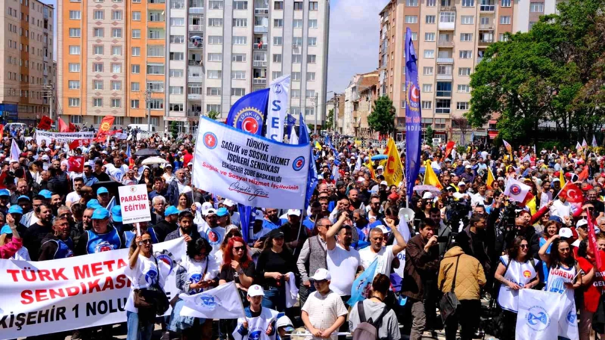 Eskişehir'de 1 Mayıs İşçi Bayramı Kutlamaları