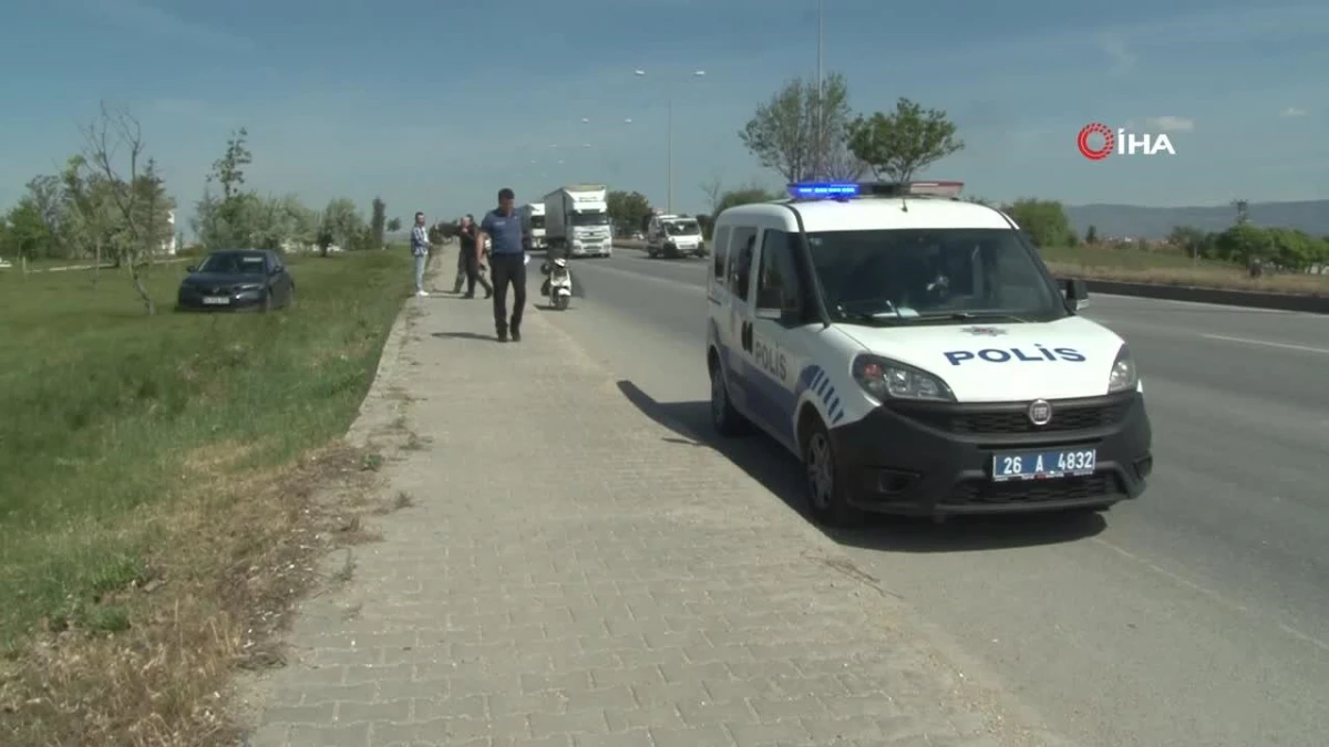 Eskişehir'de sara krizi geçiren sürücüye yardım eden özel güvenlik görevlisi