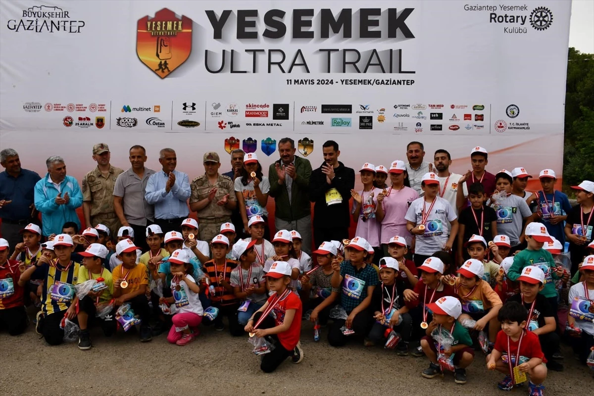 Gaziantep'te Yesemek Ultra Trail Koşusu düzenlendi