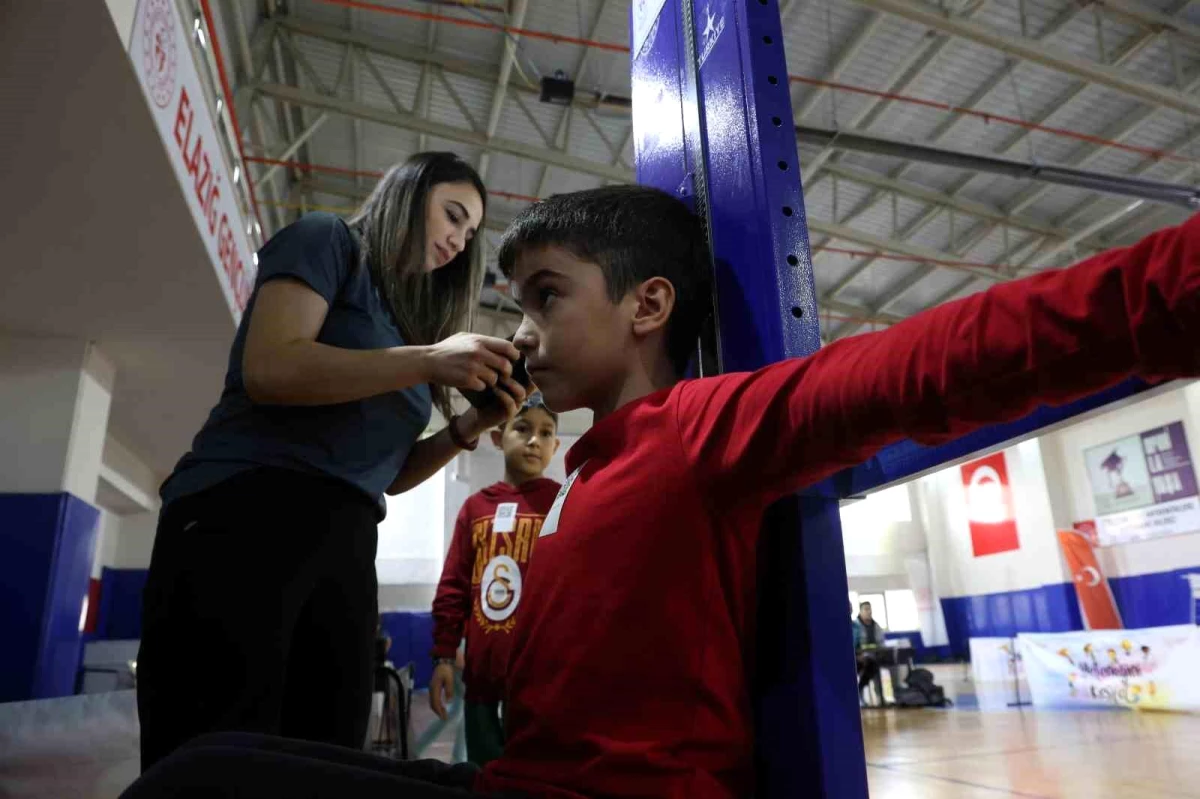 Elazığ’da Genç Sporcular Yetenek Taramasıyla Tespit Ediliyor