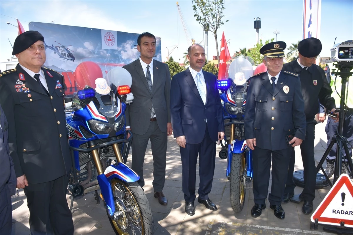 Giresun'da Karayolu Trafik Güvenliği Haftası Töreni