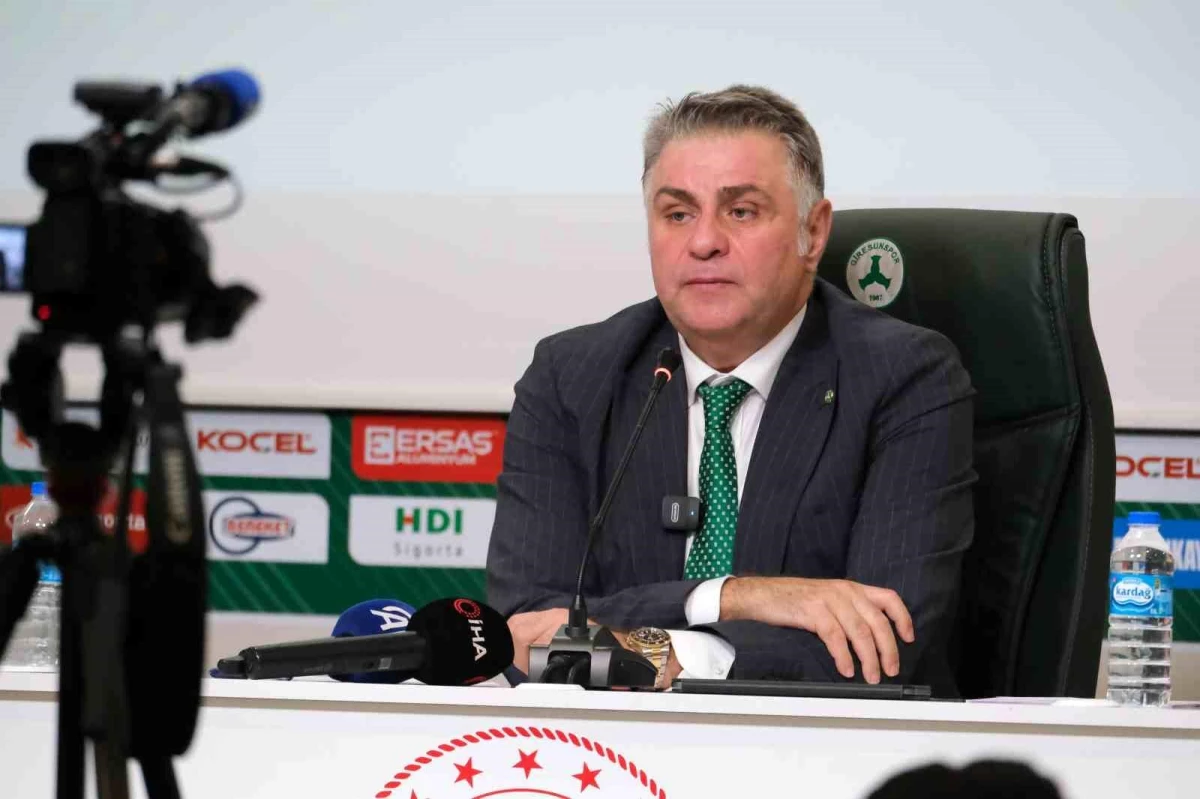 Giresunspor Başkanı Nahid Yamak, camiaya özür borçlarını açıkladı