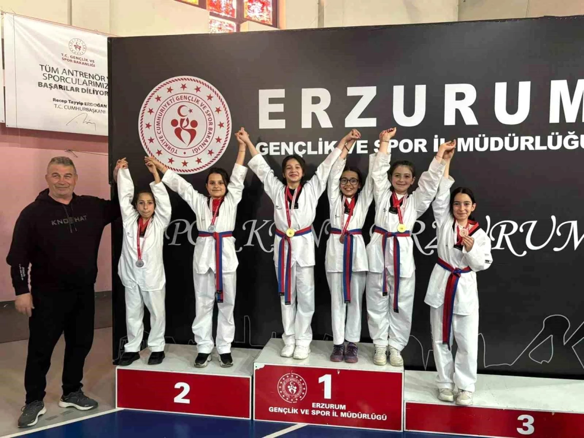 İspirli Sporcular Bölge Taekwondo Müsabakalarında Başarı Elde Etti