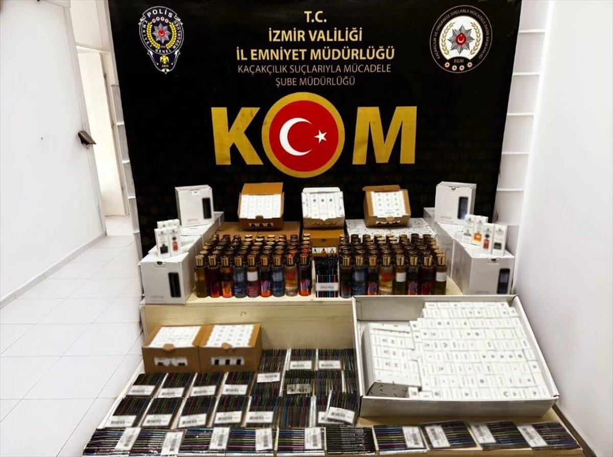 İzmir’de Kaçakçılık Operasyonunda 28 Şüpheliye Adli İşlem