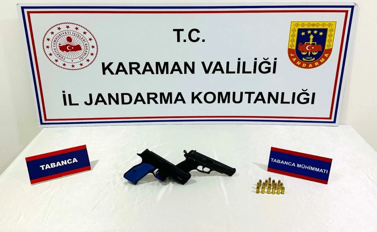 Karaman'da Uyuşturucu Operasyonu: Pet Bardaklarda Kenevir ve Ruhsatsız Tabanca Ele Geçirildi