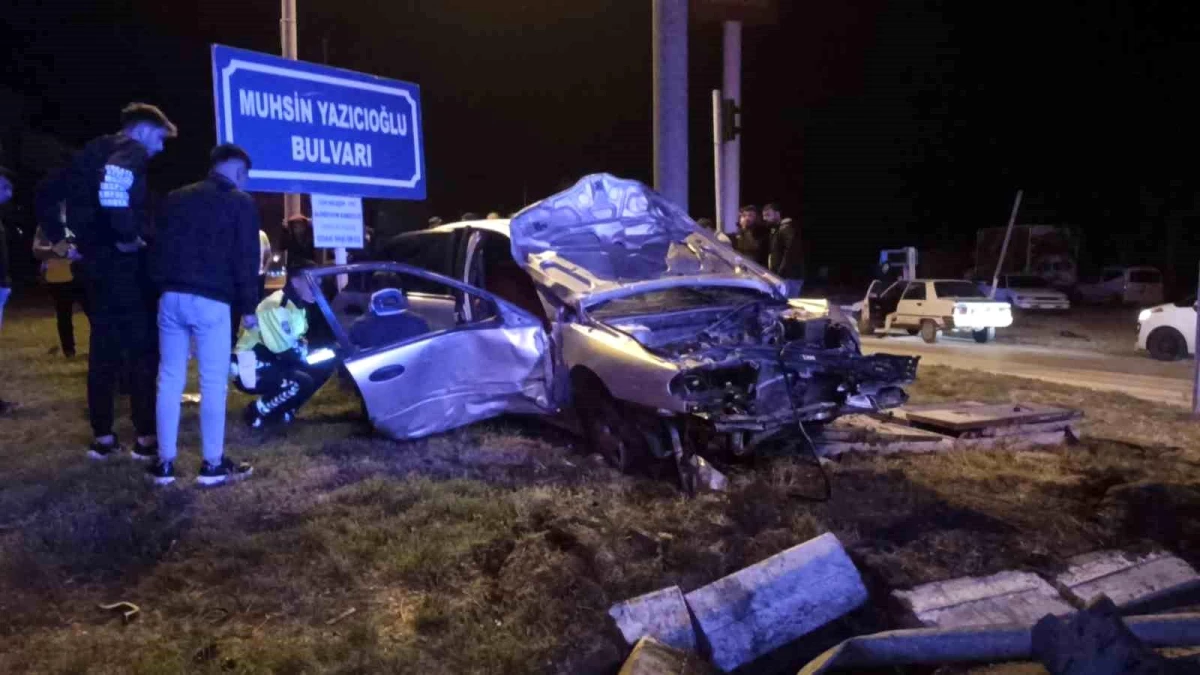 Elbistan’da trafik kazası: 2 kişi yaralandı