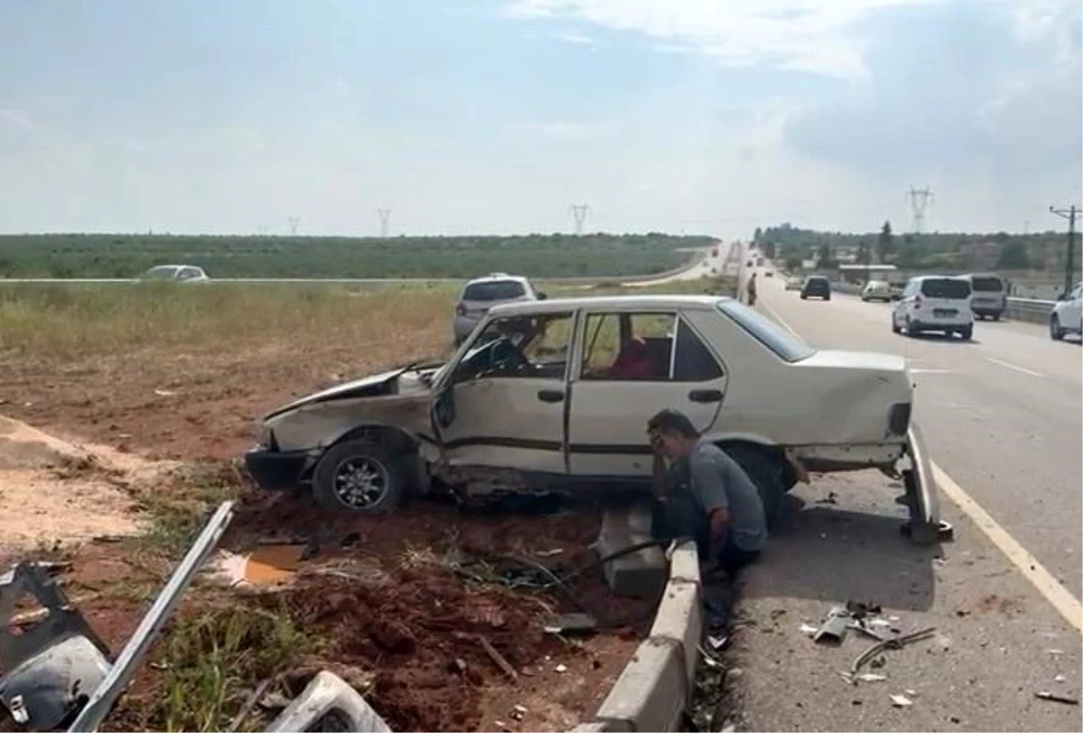 Gaziantep’te trafik kazasında 1 kişi yaralandı