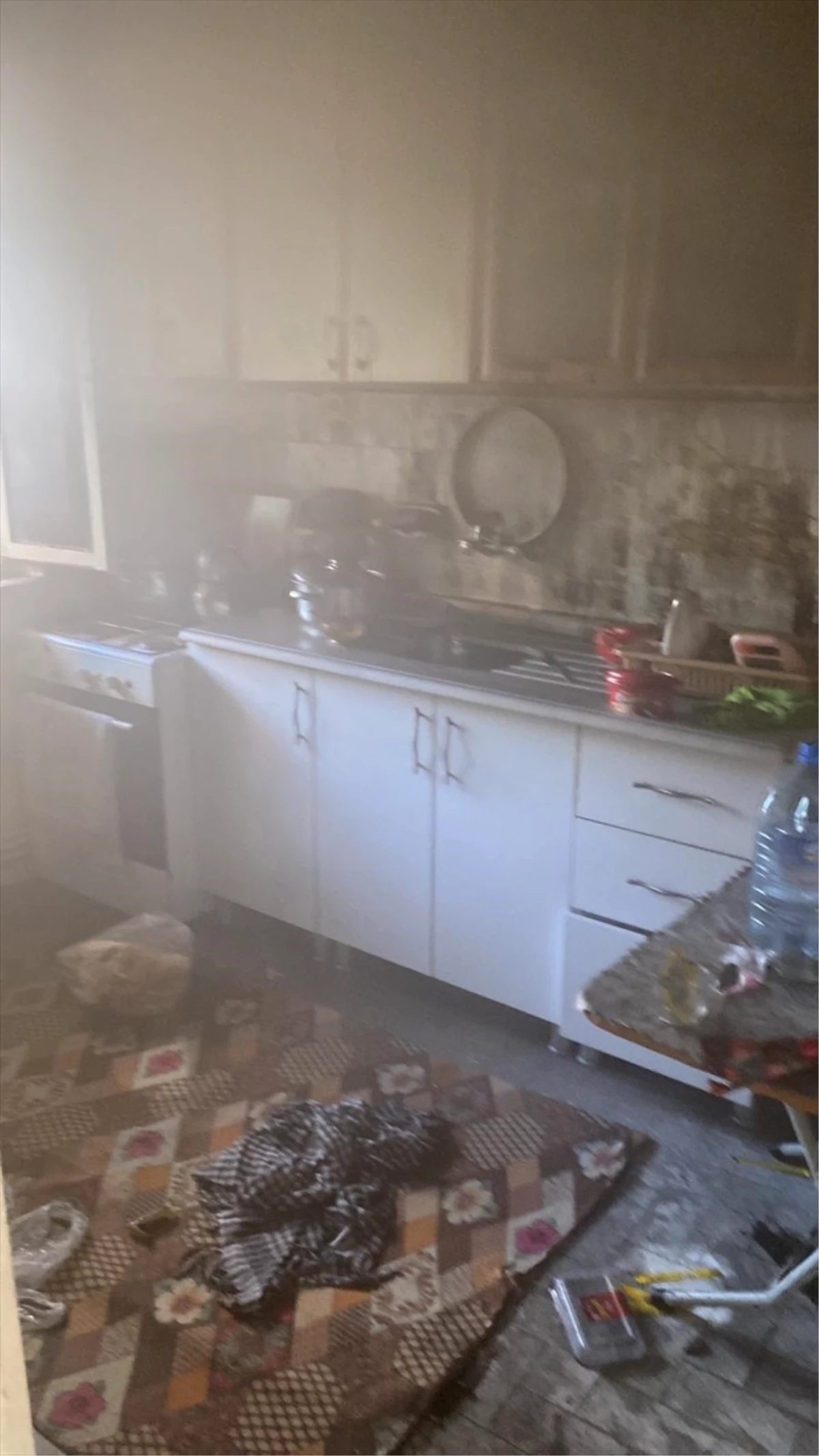Keşan’da bir evde çıkan yangın söndürüldü
