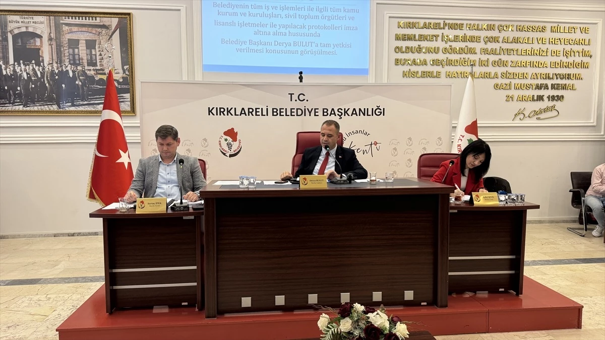 Kırklareli Belediye Meclisi Mayıs Ayı Toplantısı Gerçekleştirildi