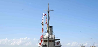 TCG Nusret N-16 Müze Gemisi Antalya’da Ziyarete Açıldı